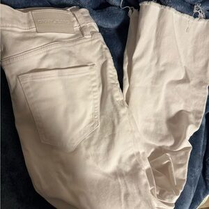 DKNY Jeans White Denim Pants